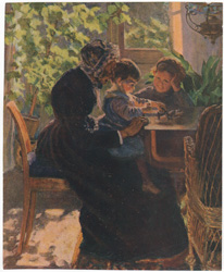 slave with children